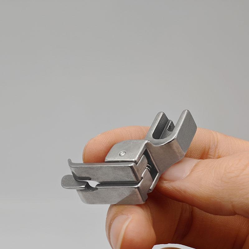 2PCS NR-31S NL-31S Right Left Stitch in Ditch Guide Presser Foot For Pack Waist Hidden Industrial Lockstitch Sewing Accessories