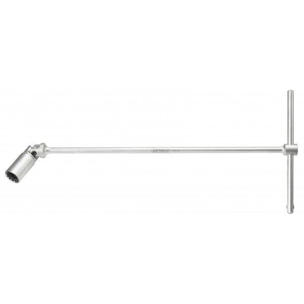 Clé À Poignée - KS TOOLS - 12 Pans - Spécial Bougie - 16 Mm - Longue À Cardan