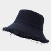 Cotton Vintage Sun Hat With Wide Brim For Summer Outdoor Casual Women