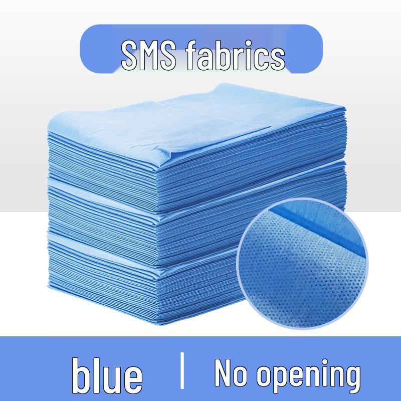 Thickened Non-Woven Disposable Bed Sheets with Hole for Travel and Salons