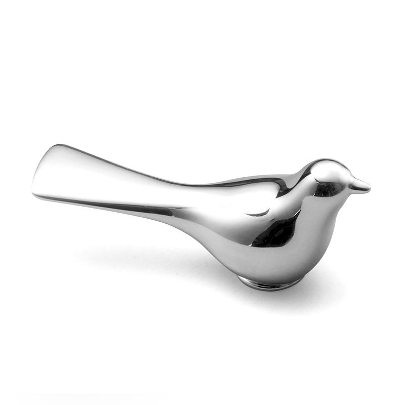Bird Shaped Cabinet Knobs Door Handle Pulls Wall Hooks Hat Bag Hanging Hook Golden Cabinet Drawer Knobs Furniture Hardware