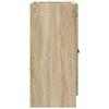 Under Sink Bathroom Cabinet in Sonoma Oak 56 x 37.5 x 81 cm