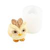 Cartoon Owl DIY Silicone Mold for Cake, Chocolate, Aroma Stone, and Plaster Decoration
