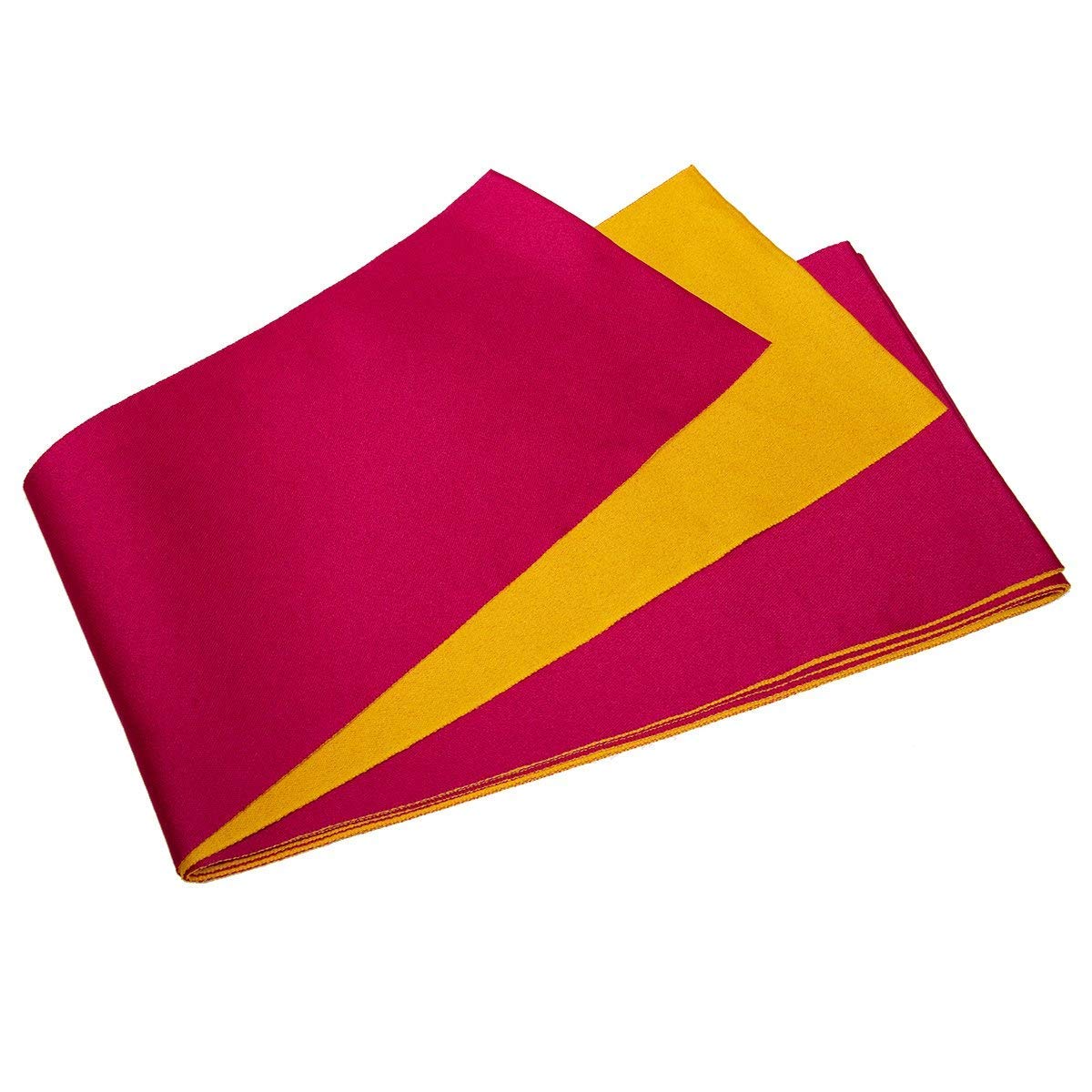 

[KYOETSU] [Kyoetsu] Reversible Half-Width Obi for Yukata, Plain, Long Length, Women s (Cherry x Yellow)