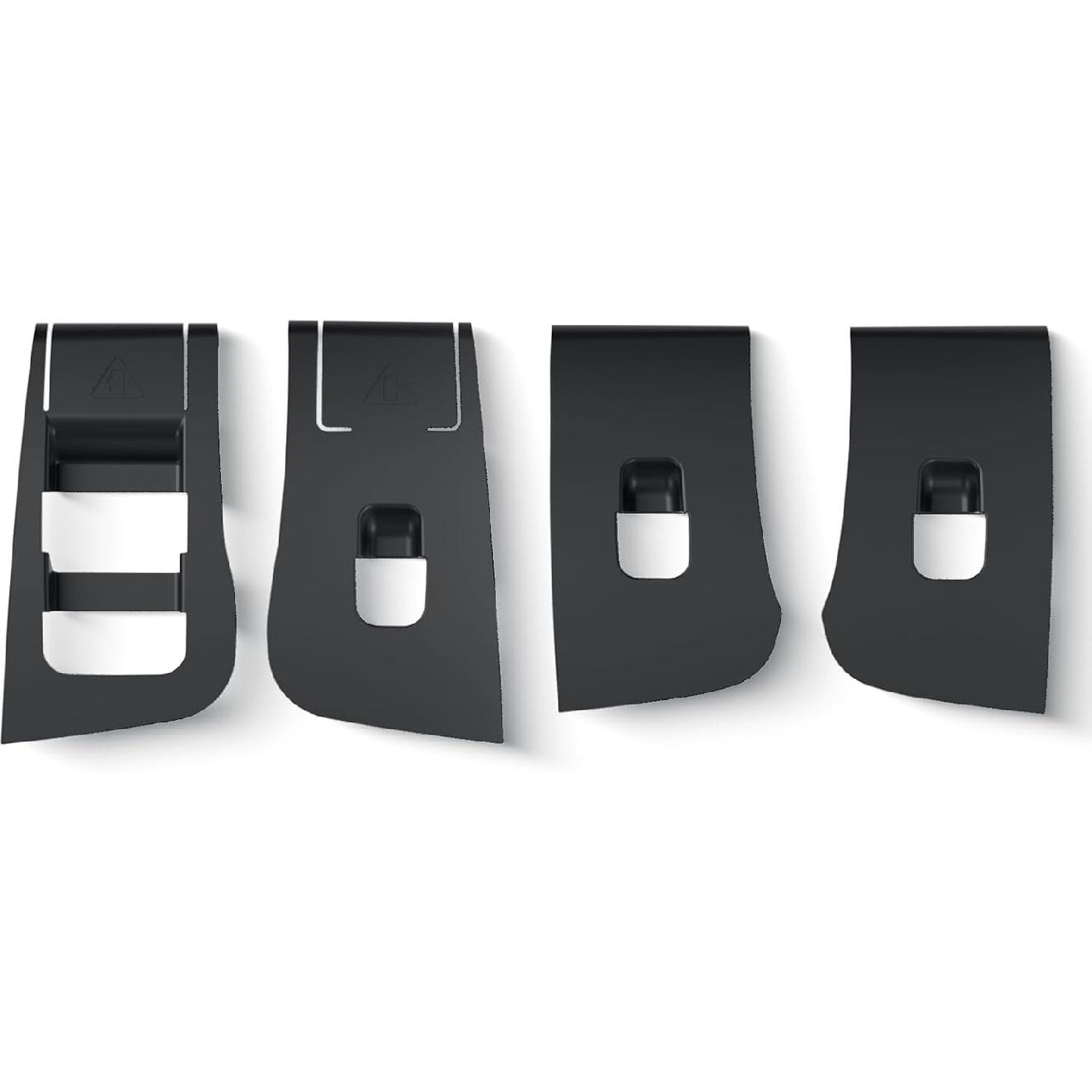 

LUCKEASY for Tesla Model Y Juniper 2025 2026 Window Glass Lift Inner Switch Panel Button Cover Accessories Silicone Black