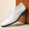 Hot Selling Four Season Men's British Crocodile Patterned Leather Shoes Brand Business Office Formal Shoes Casual Oxford Shoes