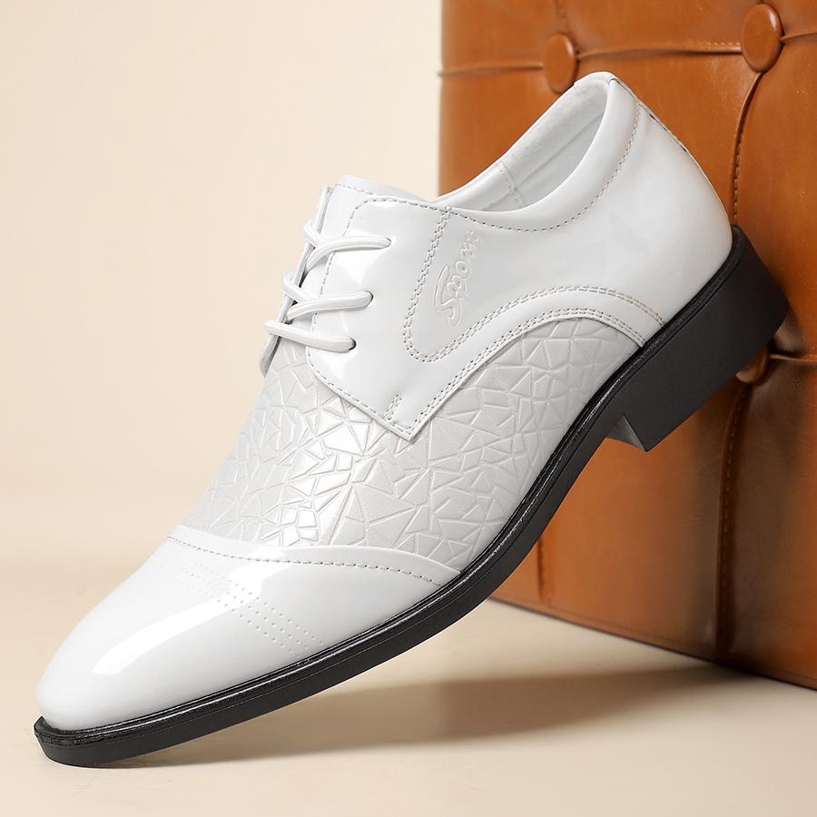 Hot Selling Four Season Men's British Crocodile Patterned Leather Shoes Brand Business Office Formal Shoes Casual Oxford Shoes