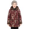Warm Winter Cotton Jacket for Middle-aged & Elderly Women - Mom's Autumn/Winter Style, Grandma's Cozy Layer