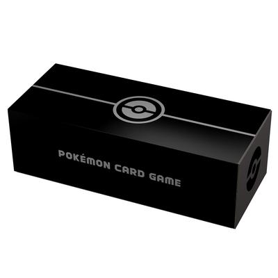 POKEMON Center Original Pokemon Card Game Long Card Box Black