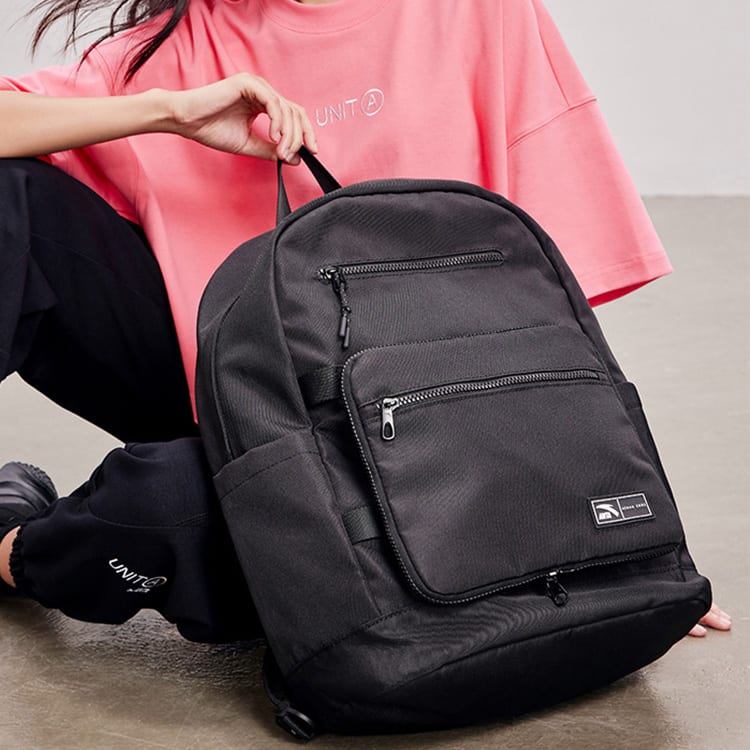 Anta Oxford Backpack Regular Unisex Black 192238152-1