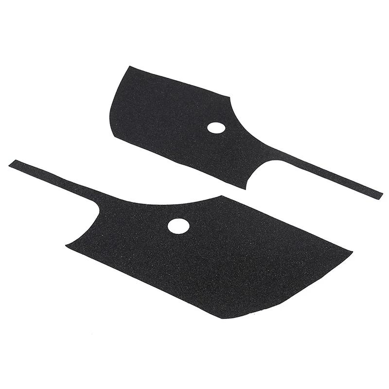 Für Land Rover Defender 90 110 130 2020-2024 PVC Schwarz Auto Frontstoßstange Front Ecke Verkleidung Aufkleber Auto Zubehör