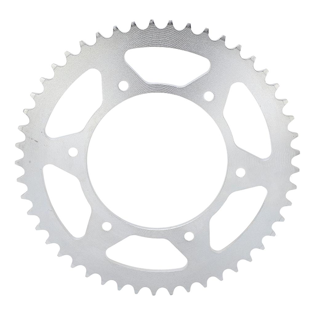 49T Rear Sprocket Wear Resistant Oilproof Steel Chain Sprocket Cog Replacement for Motorcycle