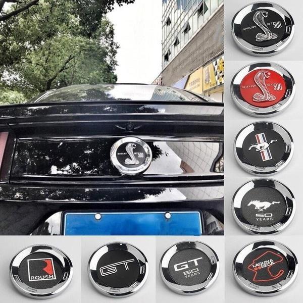 1ks 15cm Kovový znak auta Emblém Zadní nálepka Dekorace Pro SHELBY GT 50 Let Logo Pro Ford Mustang RANGER Fiesta F150 Edge Escape