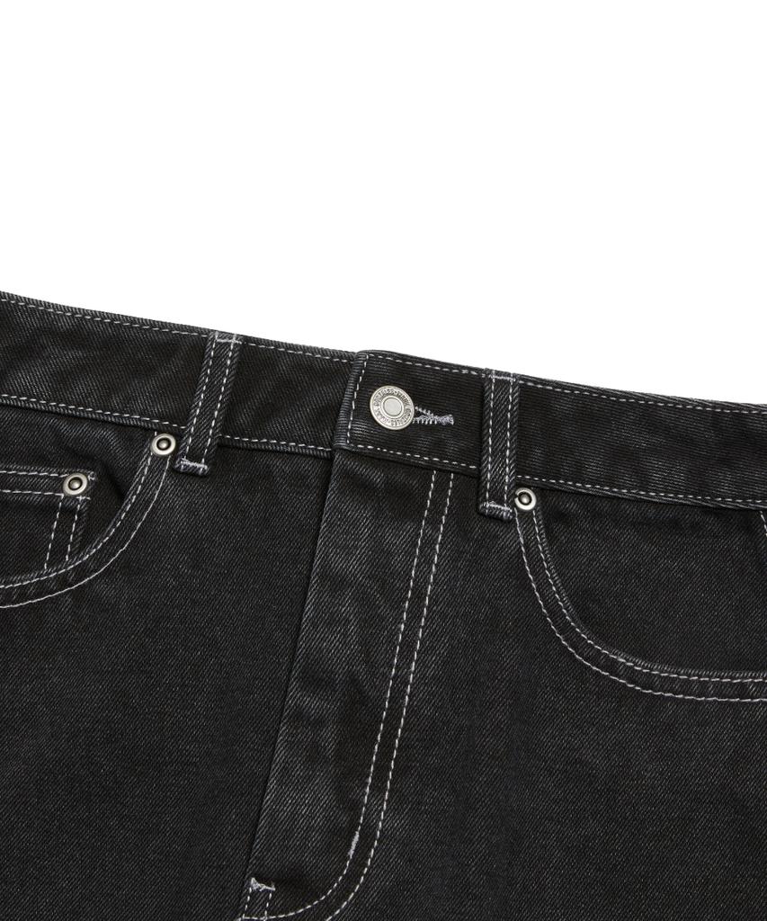 Mark Gonzales Womens Mg Heart Carpenter Skirt - Black