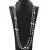 Pearl Necklace Long Sweater Chain Women's Multi-layer Clothes Decorative Chain Pendant Autumn and Winter