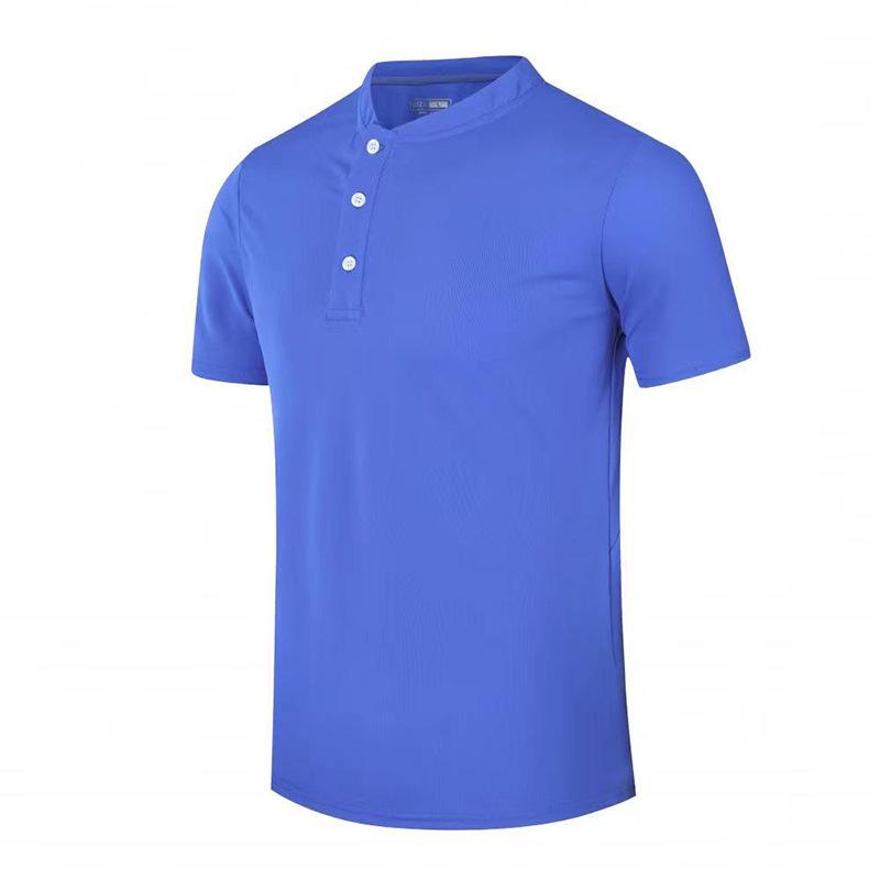 Men's Summer Short Sleeve Quick-Dry Sports T-shirt for Tennis, Baseball, Running, and Fitness