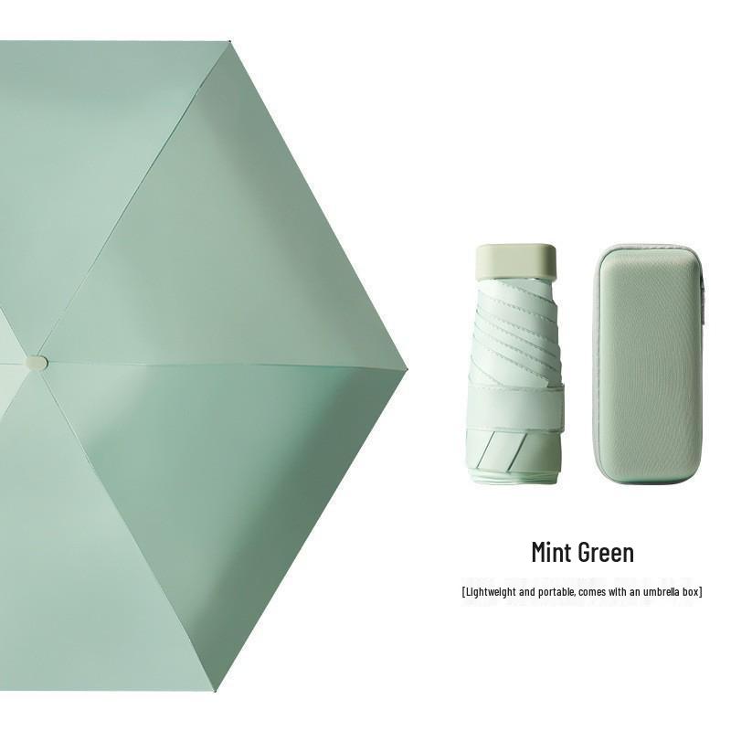 40% Off Compact Capsule Umbrella – Sunshade & UV Protection, Rain or Shine