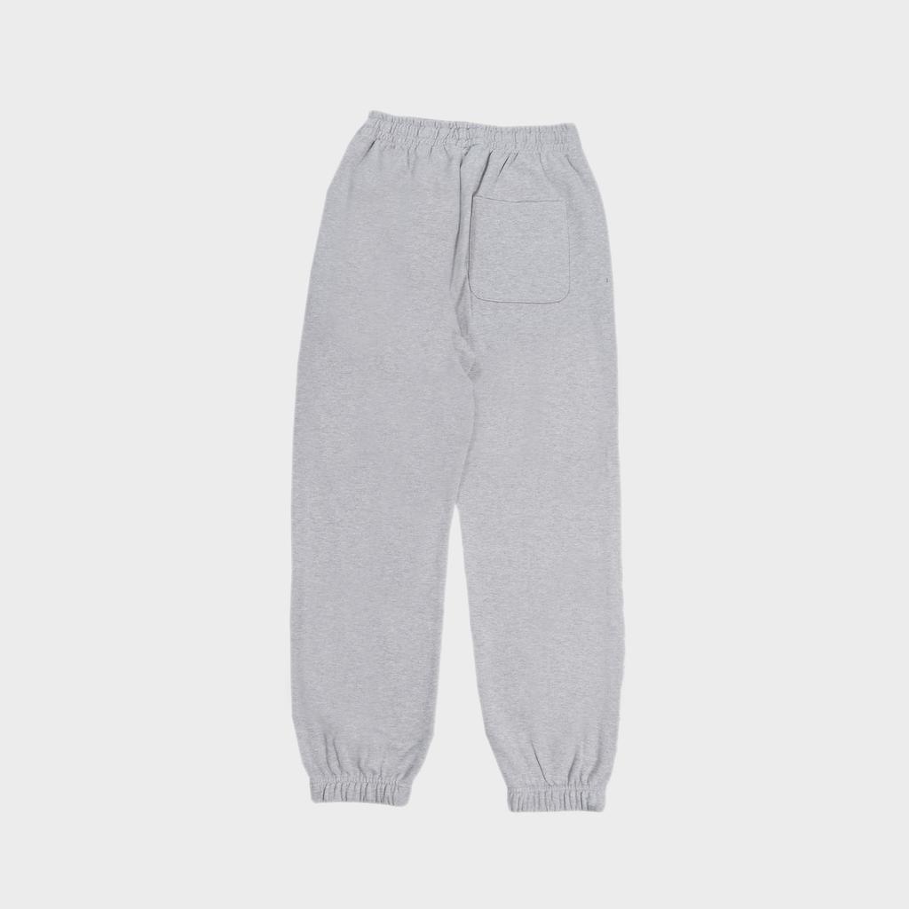 BETTER THAN SURF Smile Logo Sweat Long Pants - Gray