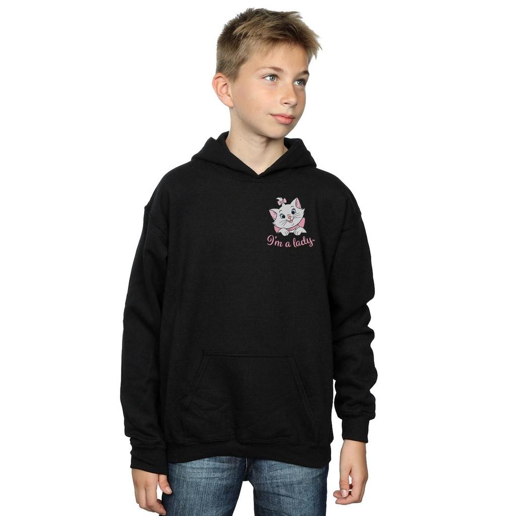 Disney Boys Aristocats Marie I´m A Lady Breast Print Hoodie