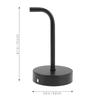 1Set Bedroom Lamp Pole Solid Metal Wall Light Accessory Reliable Lamp Hanging Stand for Home Light Mounting Solution