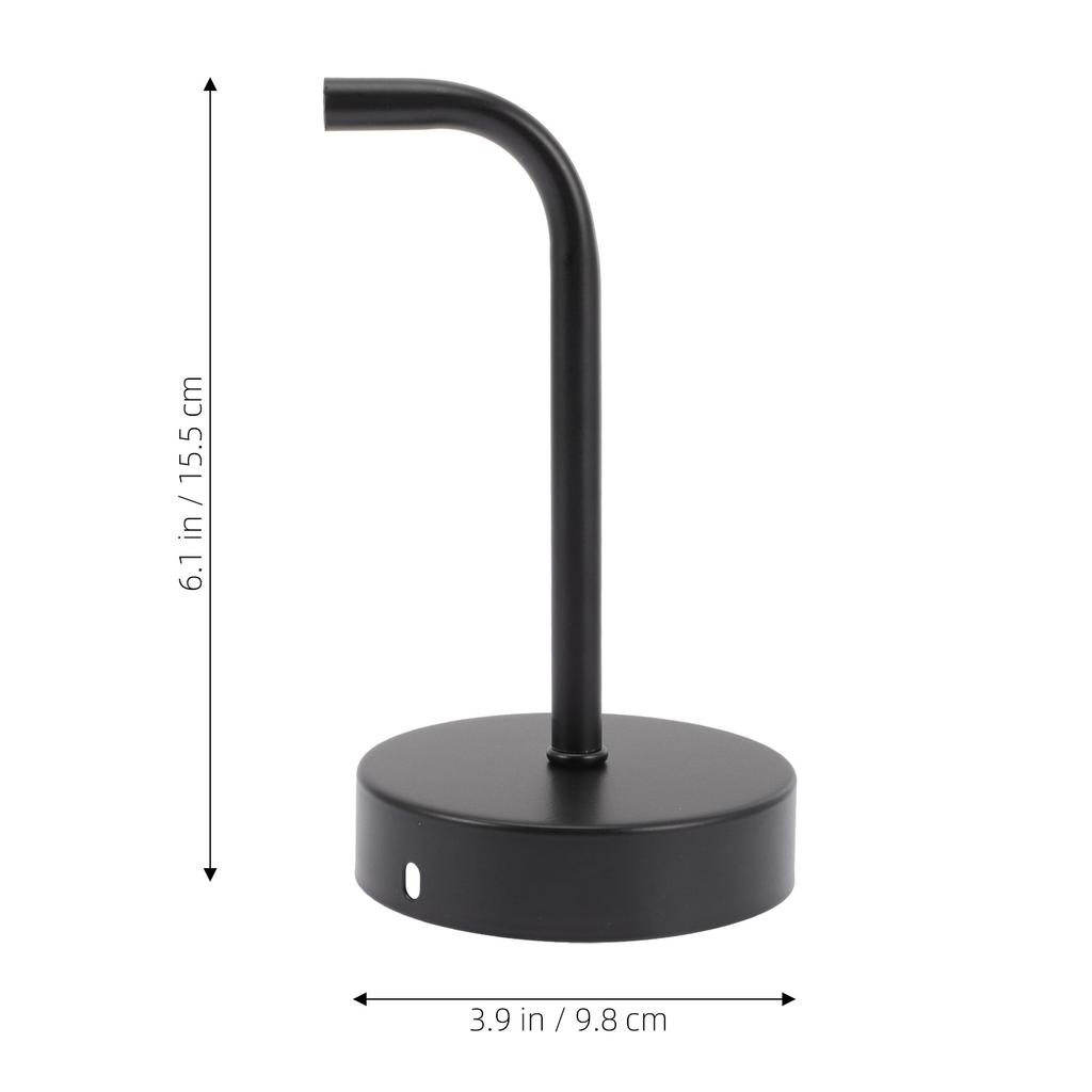 1Set Bedroom Lamp Pole Solid Metal Wall Light Accessory Reliable Lamp Hanging Stand for Home Light Mounting Solution