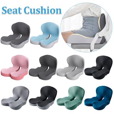L-Shaped Memory Foam Seat Cushion Back Support Office Cushion Coccyx Pillow Cushion Waist Back Support Pillow Gaming Chair