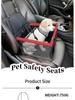 Pet Car Seat Pad: Safe Booster & Anti-Dirty Bed for Dogs & Cats