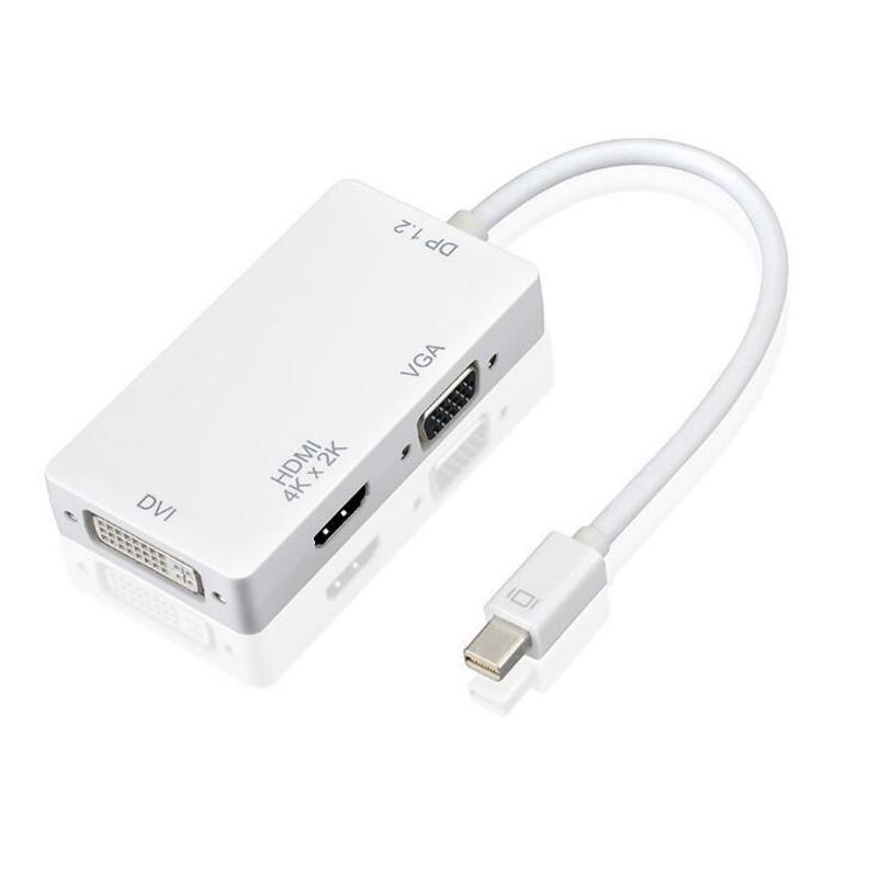 4K MiniDP to HDMI Adapter Cable: Connect Laptops to Monitors/Projectors