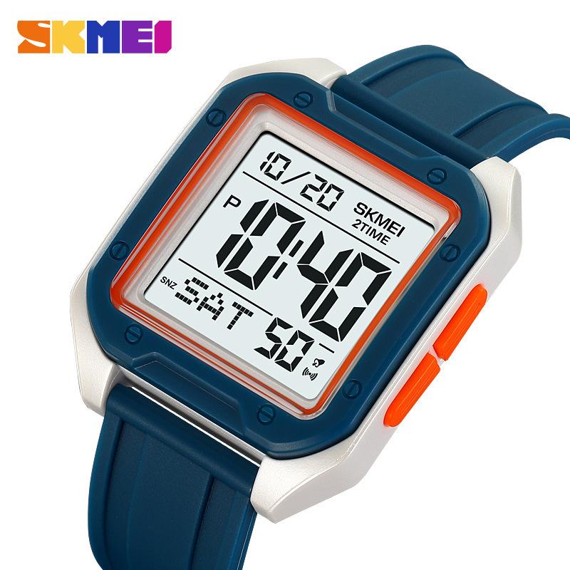 

Moment Beauty Fashion Многофункциональные мужские часы Светящиеся квадратные спортивные студенческие электронные часы