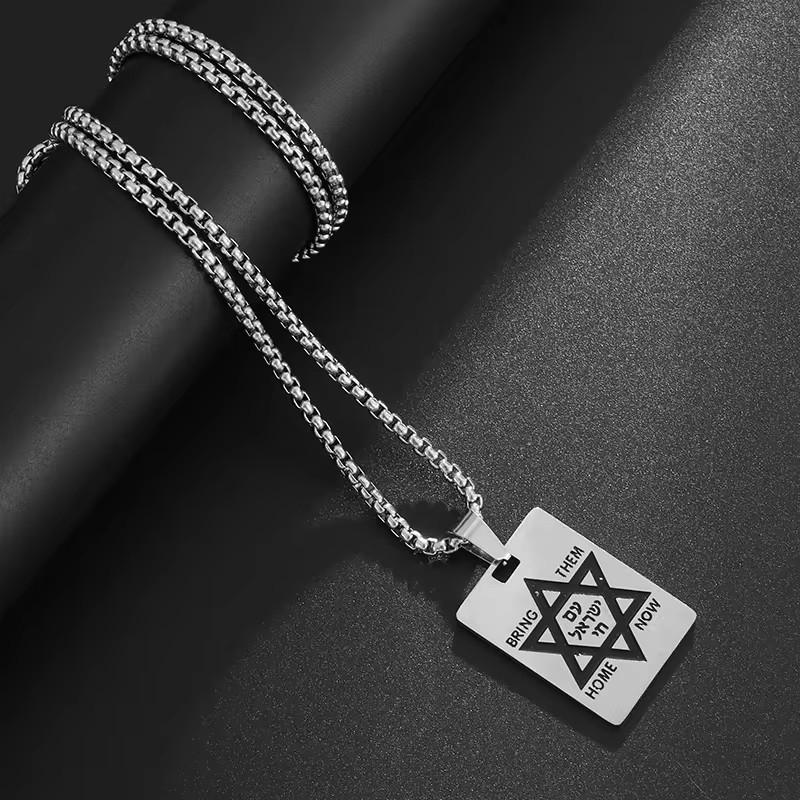 

Новая подвеска из нержавеющей стали, ожерелье, мужские и женские украшения