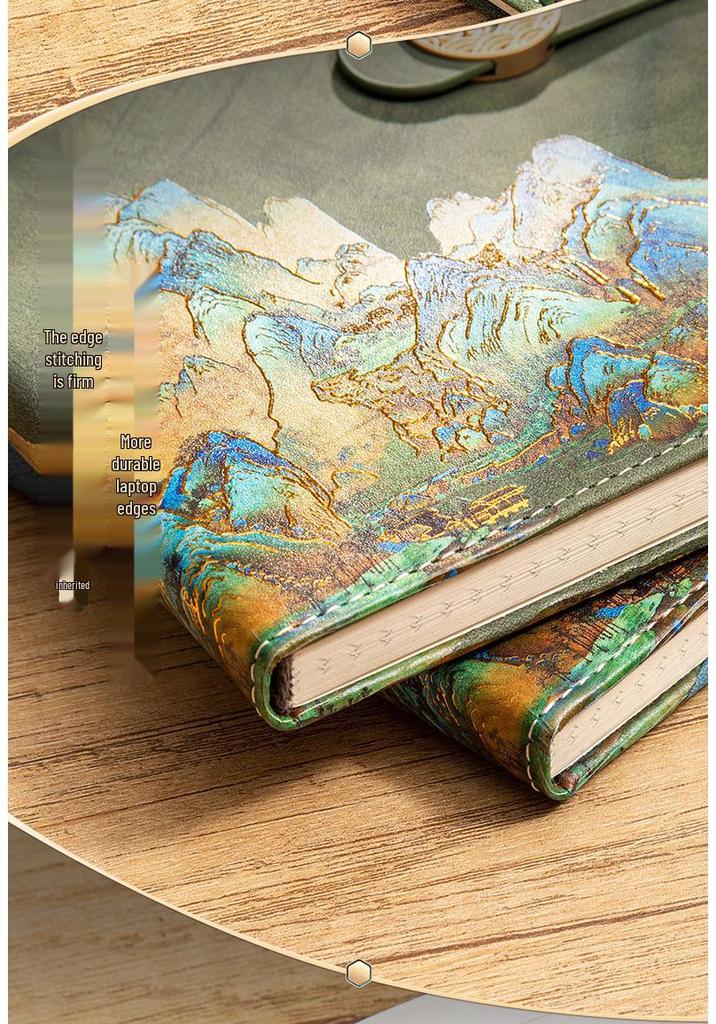 Exquisite Guochao Chinese Style Notebook & Diary Gift Set for Business Meetings