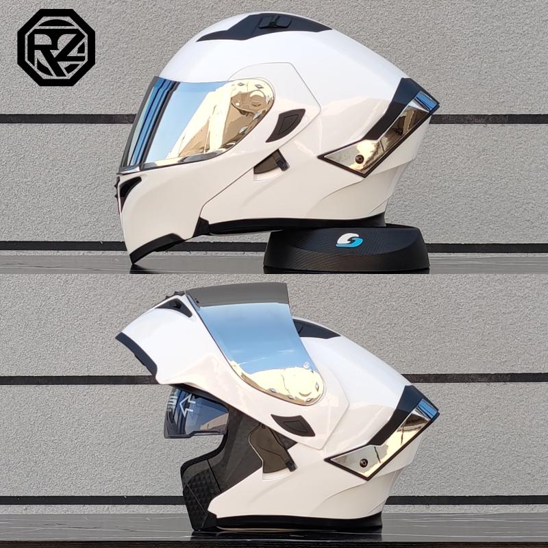 ORZ High Quality Modular Flip Helmet Double Lens Full Helmet Casco Para Motos Motorcycle Travel Half Full Helmet Casque Moto