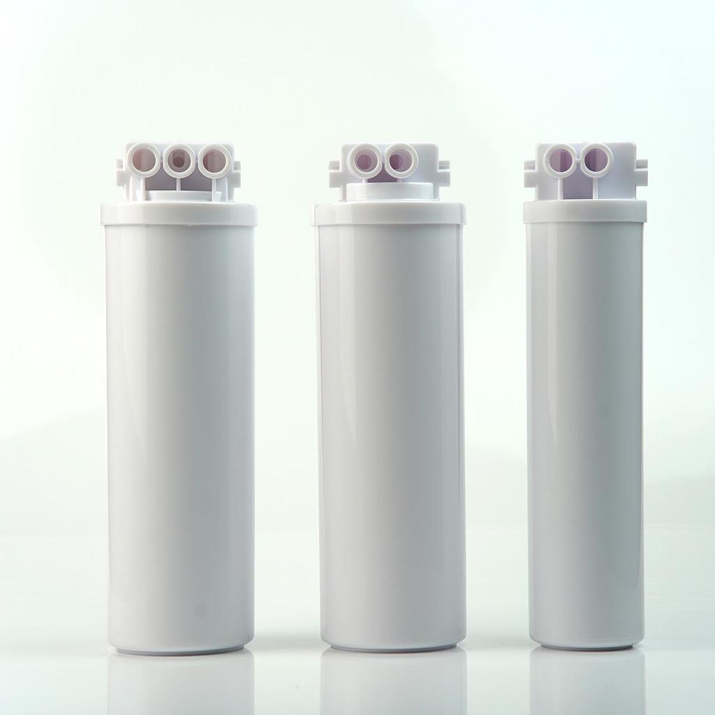 Whitpu Umkehrosmose-Universal-3-Stufen-Wasserfilterset mit RO-Membran