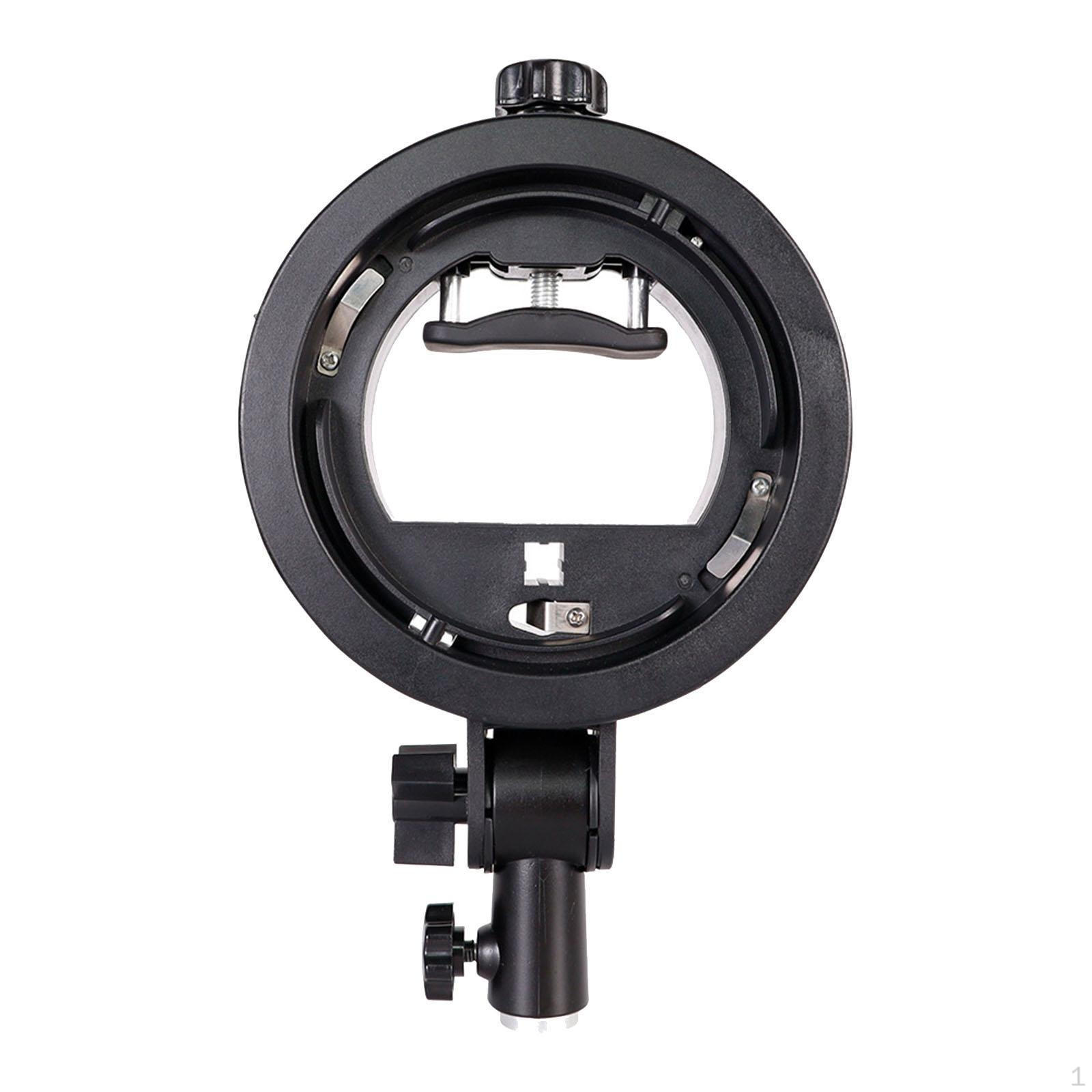 

Легкий кронштейн S-типа, держатель вспышки Speedlite для Snoot 15.5cmx4.5cmx26.5cm