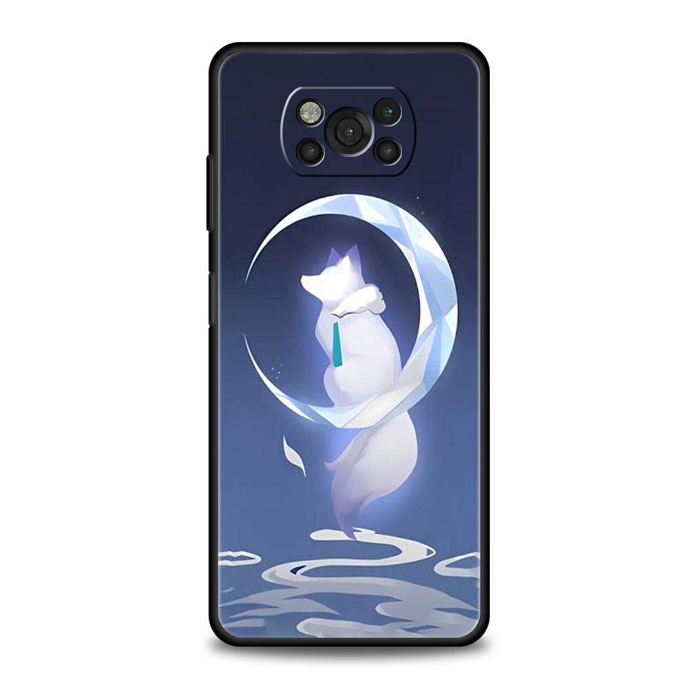 Phone Case For Xiaomi Poco X6 X5 X4 Pro 5G X3 NFC F5 F4 M5 M4 M3 F3 GT C51 C50 C55 Black Cover Honkai Star Rail Game Same Style