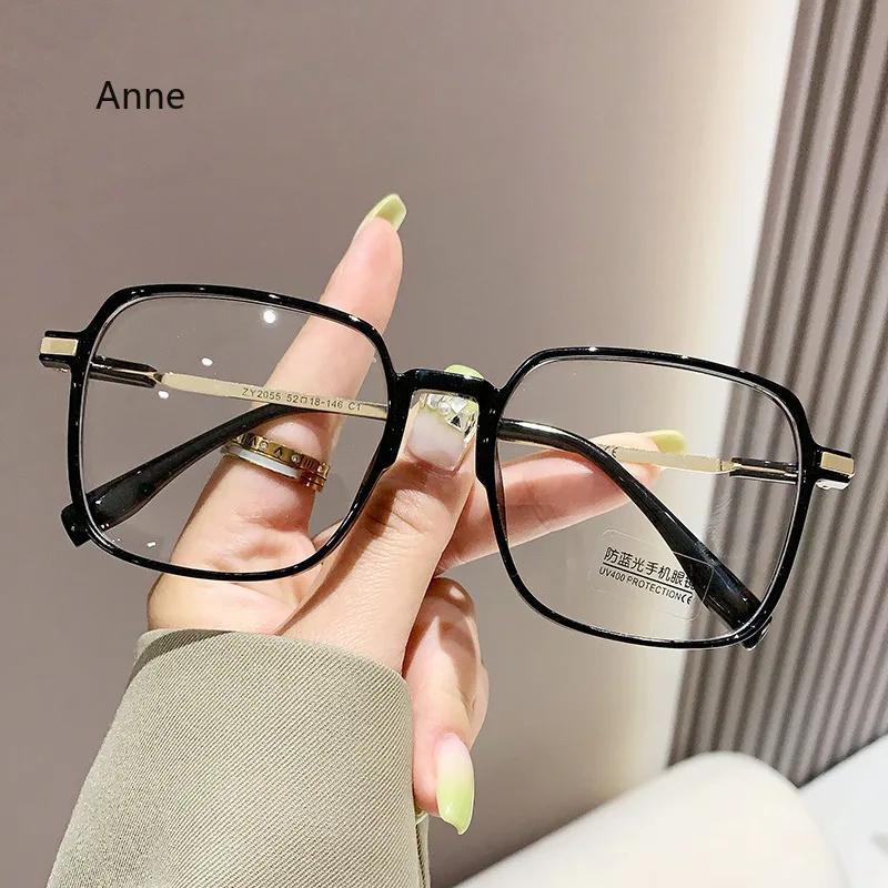 Unisex Fashion Myopia Glasses Anti Blue Light Nearsighted minus Eyeglasses 0-1-1.5-2 To-6 for Men And Women Shortsighted Eyewear
