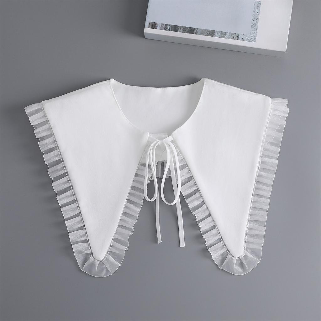 Many Style Shinny Shirt Detachable Collar for Womens Fake Collar Shawl Fashion Shoulder Wraps False Detachable Shirt Collar