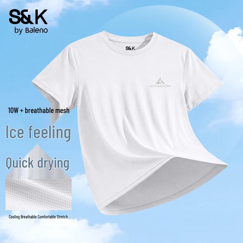 

Baleno S&K Series Cooling Ice Silk Mesh T-Shirt M