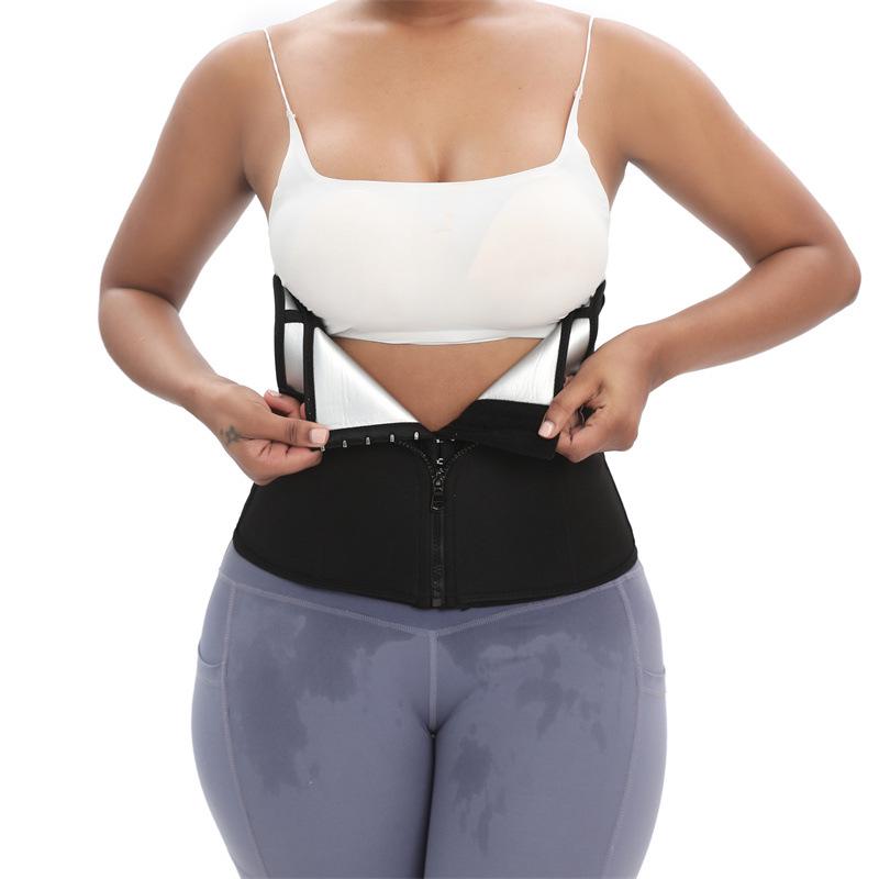Women's Fitness Tummy Wrap: Sweat-Inducing Waist Support Belt and Cincher Corset for Body Shaping