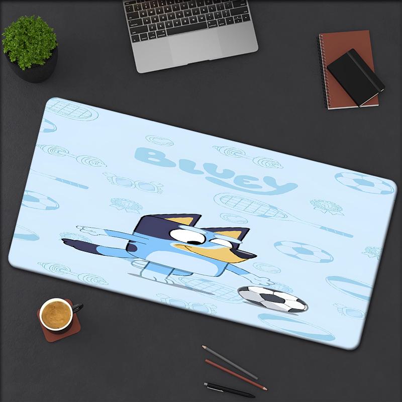 Bluey Theme Mouse Pad, Non Slip Rubber Base, Multifunctional Office & Home Decor, Perfect for Workspace Personalization.