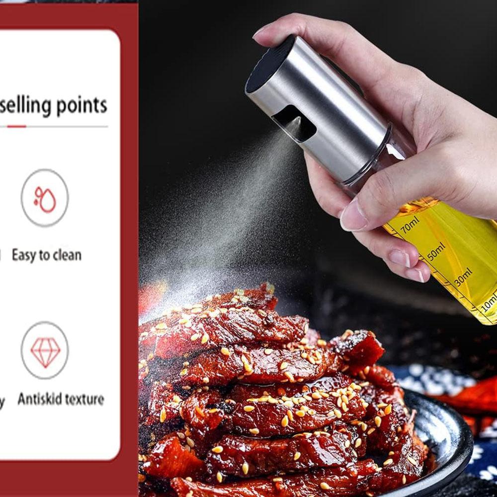 Oil Sprayer for Cooking,100ml Olive Oil Spritzer,Oil Sprayer for Air Fryer, Salad,BBQ,Roasting