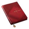 Faux Leather Cover Notebook Smooth Writing Office Notebook Waterproof Writing Diary Personal Use Notepad