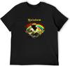 Adult T Shirts Rainbow Rising Ritchie Blackmore Rock Black