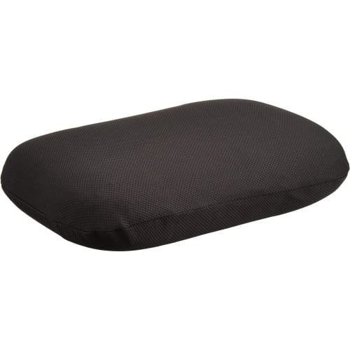 BONFORM Phiten Aqua Titanium Cushion Waist Pad S 34 x 23cm Black Memory Foam Low Back Pain Fatigue Prevention Phiten 5815-30BK