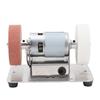 Mini Bench Grinder with 2 Wheels Electric Multi Purpose Grinding Machine for Metal Wood Cutter Making Jewelry Buffing