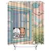 Cute Cartoon Animal Shower Curtain For Bathroom Decor - Whimsical Bears And Blossoms Design Waterproof Durable Elevate Space