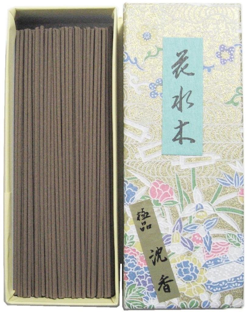 Awaji Baikundo Natural Agarwood Incense Premium Quality Agarwood Flower 14cm Siamese Agarwood Incense Sticks Sticks, Dogwood, 30g, (Jinkou) #137