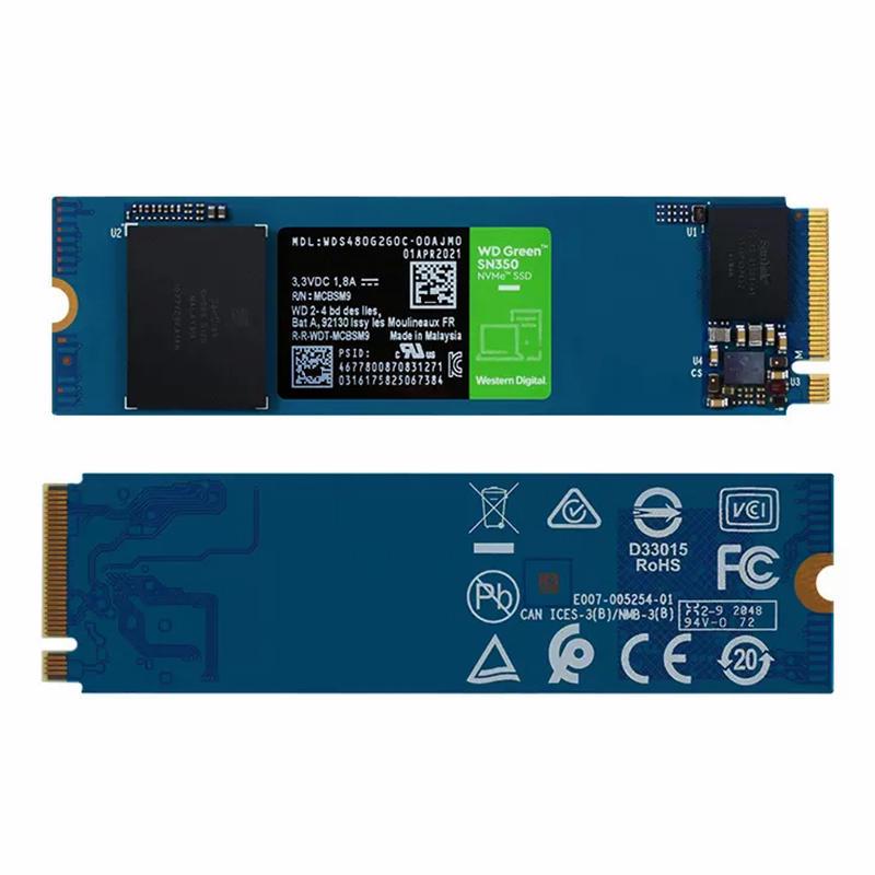 WD SN350 NVMe M.2 SSD, 240GB/500GB/1TB for Notebook & Desktop