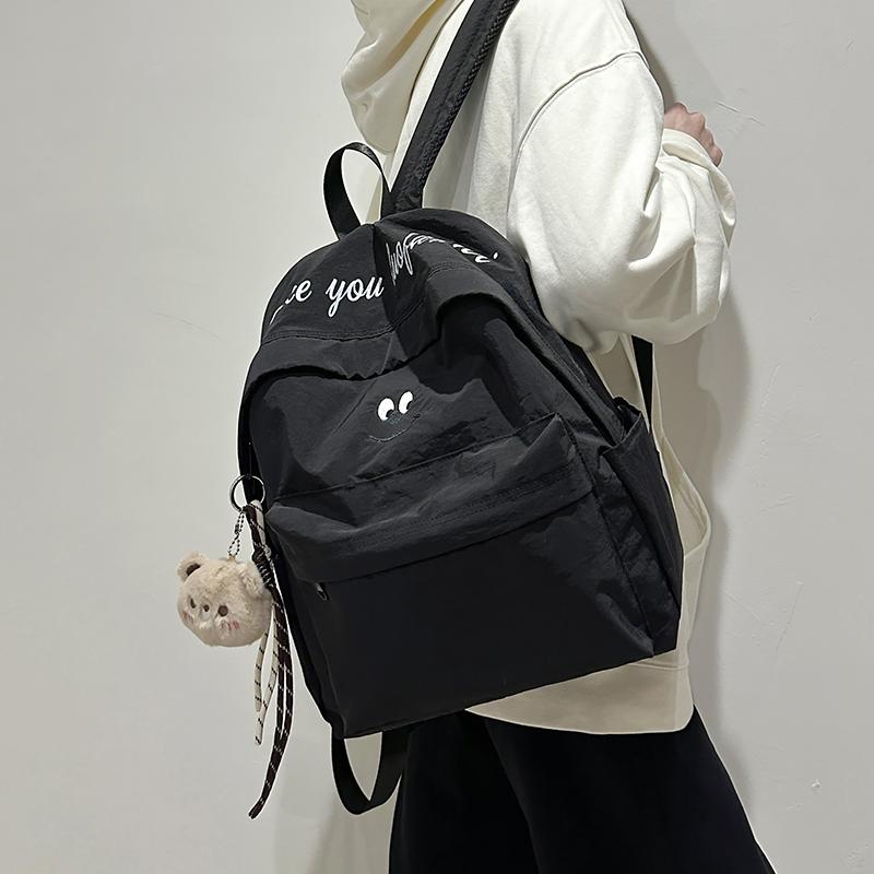 Women's Cartoon Schoolbag Junior High School Students Backpack Men Large Capacity Computer Backpack