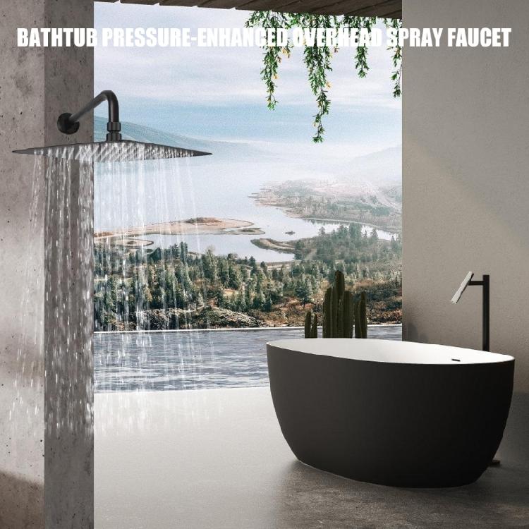 Upgrades Luxury Bath Shower Head with Invigorating Full Body Water Flows Massage Shower Head Designs for Spa Experience